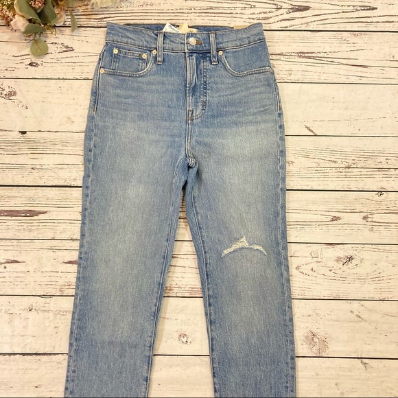 Madewell The vintage crop high waist jeans NWT - Picture 12 of 14